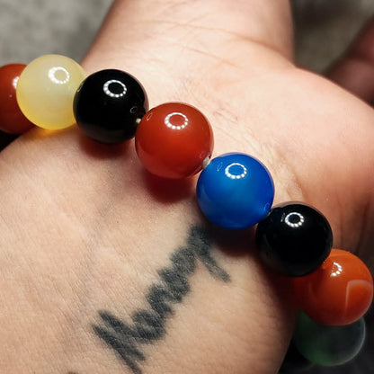 CHEFFY Mixed Gemstones Bracelet Gemstone Crystals