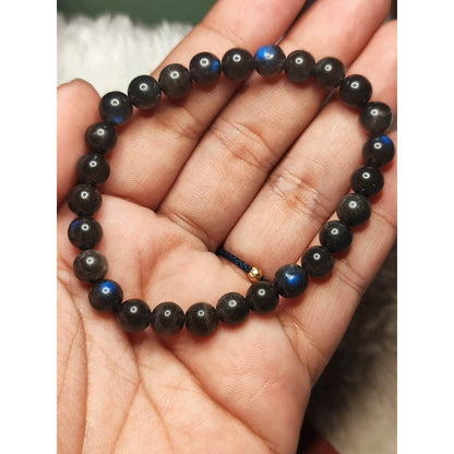 CHEFFY Labradorite Bracelet (6mm) High Quality Crystal Gemstone