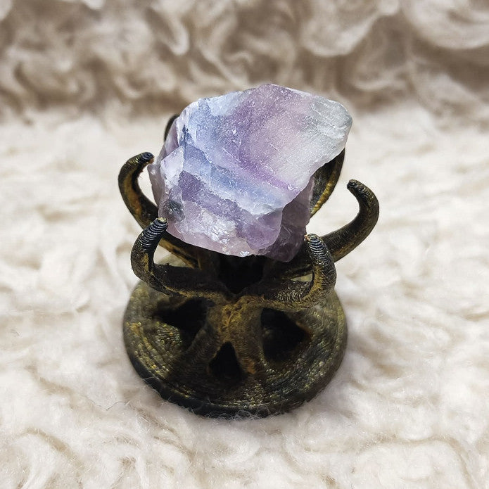 CHEFFY Crystals Premium Fluorite Specimen – 17.40g Natural "Genius Stone" for Focus & Clarity (#2