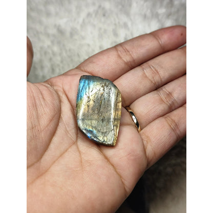 CHEFFY [RANDOM PICK] Labradorite Freeform Cabochon - Natural Crystal - Sold Per Piece