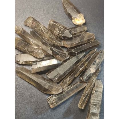 CHEFFY Smoky Quartz  Natural Raw Points Large Crystals