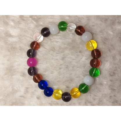 CHEFFY Fluorite Bracelet (7mm) | Genuine Natural Crystal Gemstone