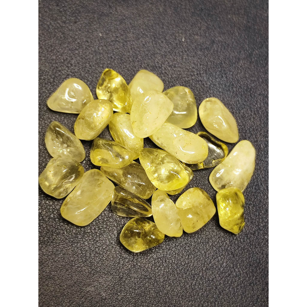CHEFFY Citrine Tumbled Mini Crystals Gemstones