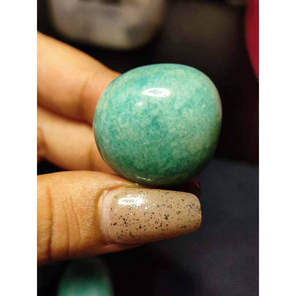CHEFFY Amazonite Crystal Gemstone Tumbled XL