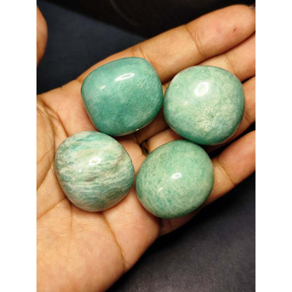 CHEFFY Amazonite Crystal Gemstone Tumbled XL