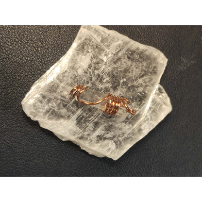 CHEFFY Clear Quartz  Pendant Crystal  Raw (Random Pick )  Wire Wrap Gemstone