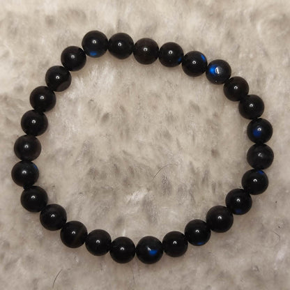 CHEFFY Labradorite Bracelet (6mm) High Quality Crystal Gemstone