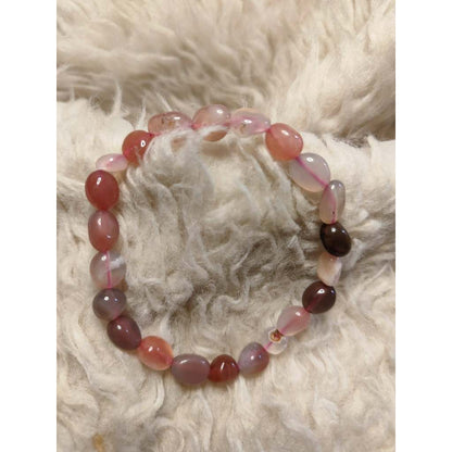 CHEFFY (6mm) Natural Agate Bracelet – Premium Gemstone Crystal for Balance & Protection
