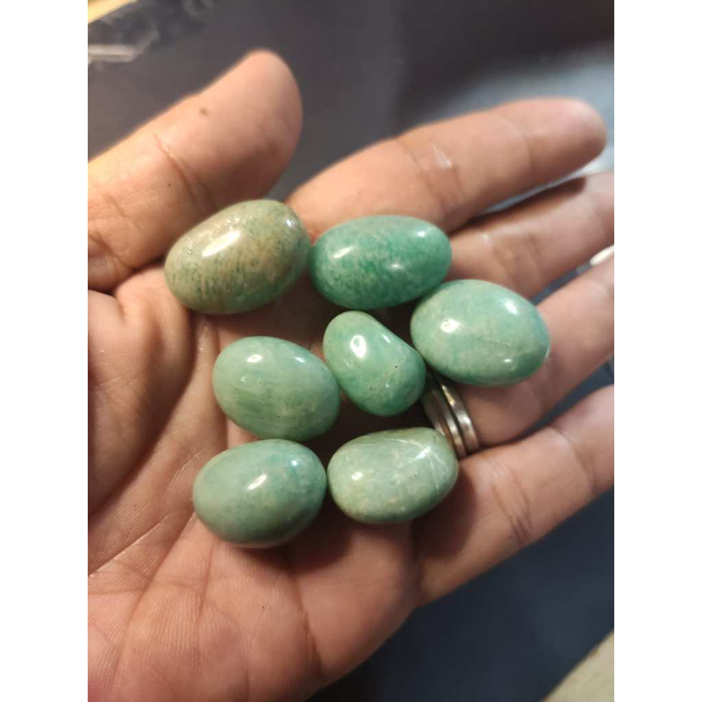 CHEFFY  SMALL Amazonite Crystal Gemstone Tumbled