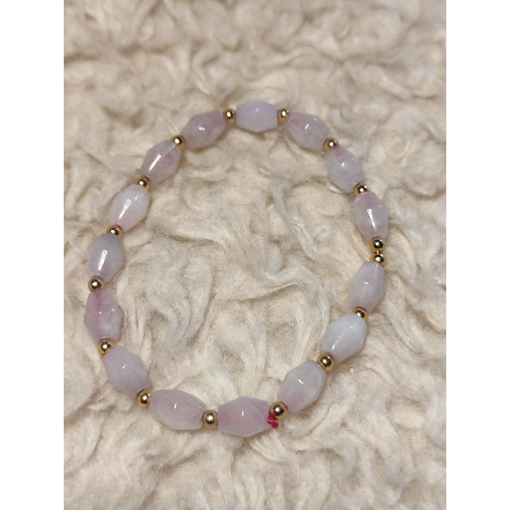 CHEFFY Purple Rutilated Quartz Bracelet (5mm)