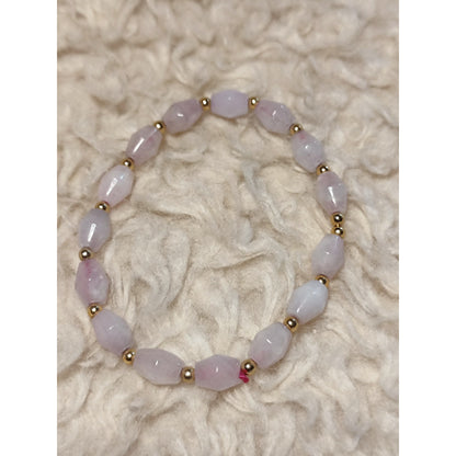 CHEFFY Purple Rutilated Quartz Bracelet (5mm)