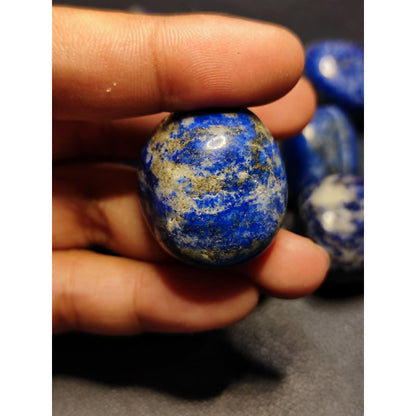CHEFFY Lapis Lazuli Tumbled Crystal Gemstone FREEFORM