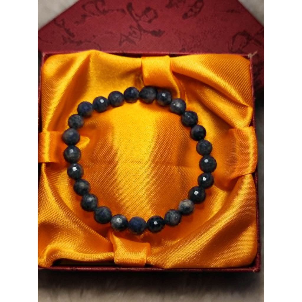 CHEFFY Natural Faceted Sapphire Crystal Bracelet
