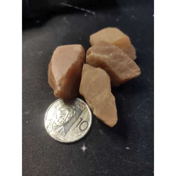 CHEFFY Sunstone Raw Crystals Gemstones