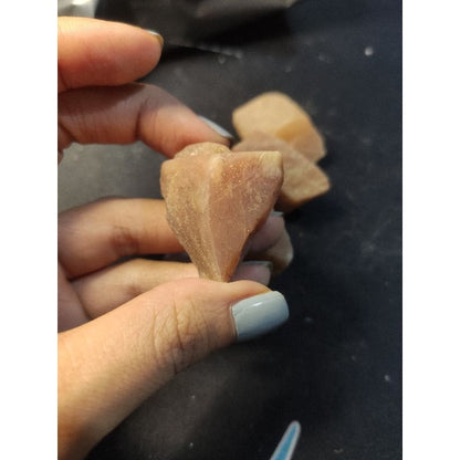 CHEFFY Sunstone Raw Crystals Gemstones