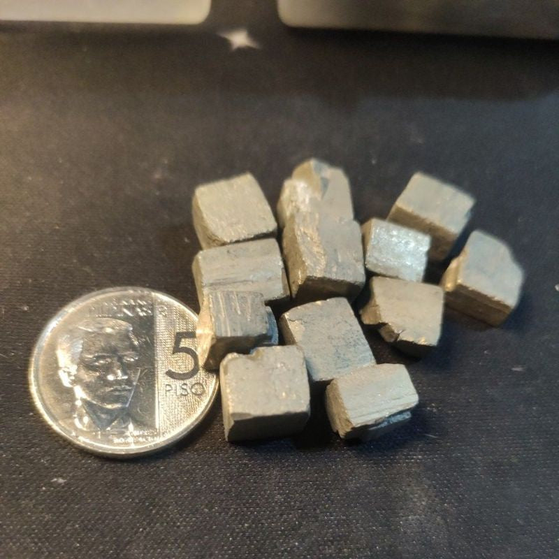 CHEFFY Cubic Pyrite Crystal Gemstone