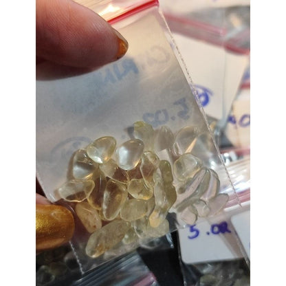 CHEFFY Citrine Chips Gemstones Crystals