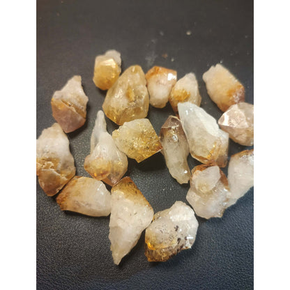 CHEFFY Citrine Points Raw L  High Quality Crystal Gemstone