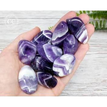 CHEFFY Amethyst Tumbled Crystals Gemstones